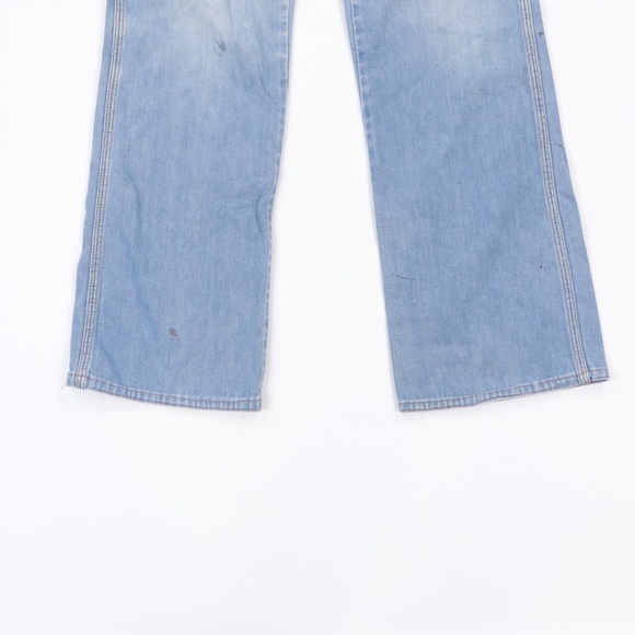 70s Wrangler Mens 34x31Bell Bottom Jeans USA - Picture 3 of 13